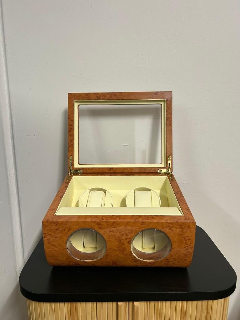Watch winder, Sieraden, Tassen en Uiterlijk, Overige merken, Overige materialen, Gebruikt, Polshorloge
