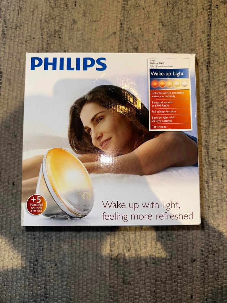 Philips Wake-up Light, Witgoed en Apparatuur, Wekkers, Ophalen of Verzenden, Nieuw, Digitaal