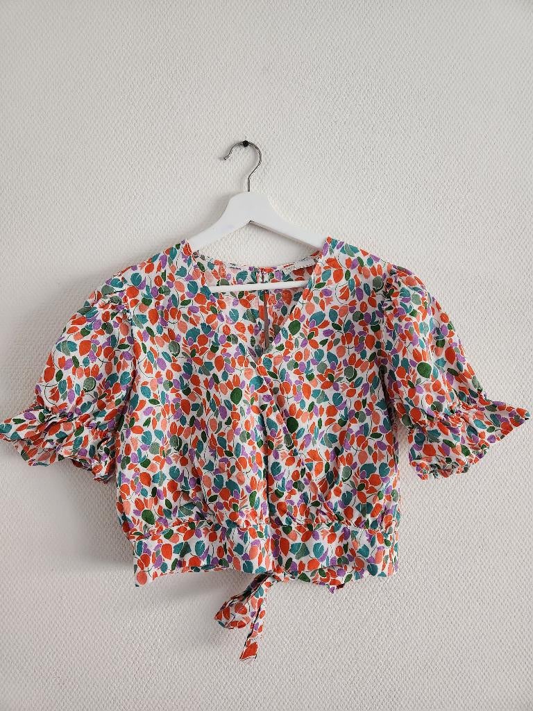 Salsa denim brand korte top - M, Maat 38/40 (M), Overige kleuren, Ophalen of Verzenden, Zo goed als nieuw