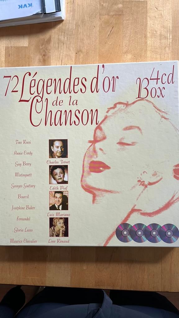 72 légendes d’or de la chansons, Ophalen, Zo goed als nieuw, Overige formaten, Pop