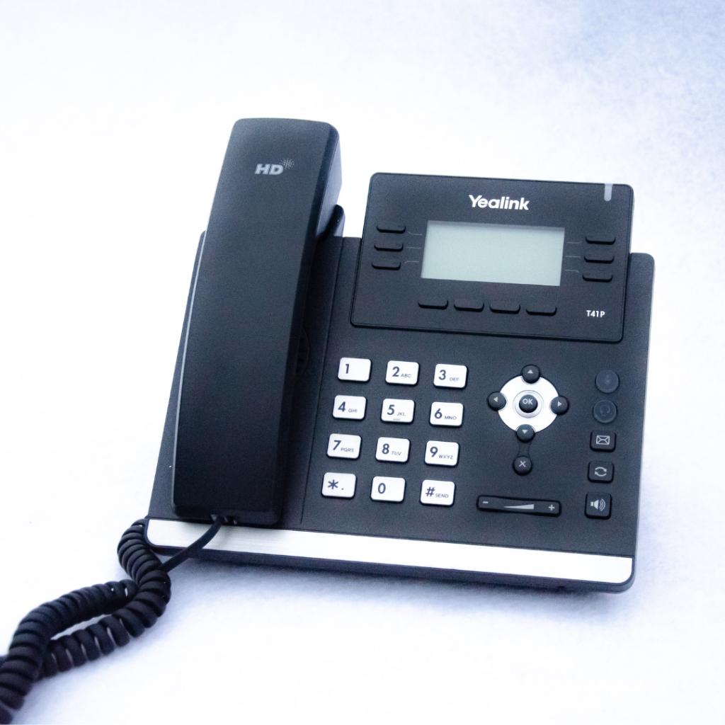 yealink SIP-T41P, Ophalen of Verzenden, Gebruikt, Telefoon