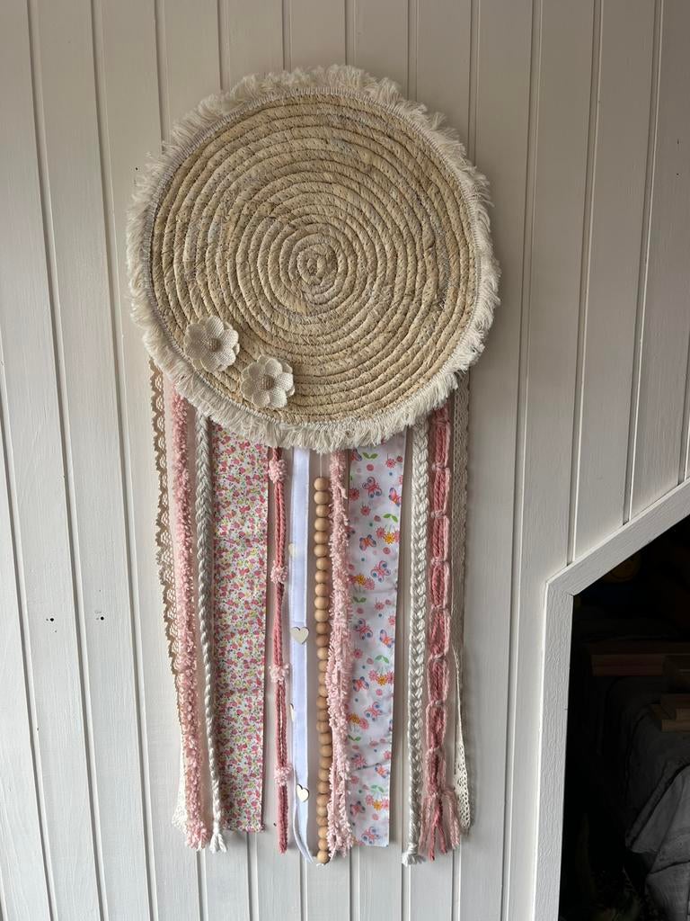 Schattige wanddecoratie in vrolijke lichte kleurtjes, Ophalen of Verzenden, Nieuw, Wanddecoratie