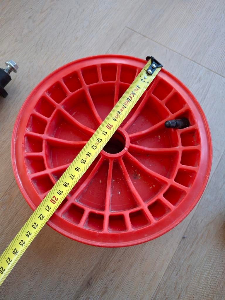 Kruiwagen as en velg, Ophalen of Verzenden