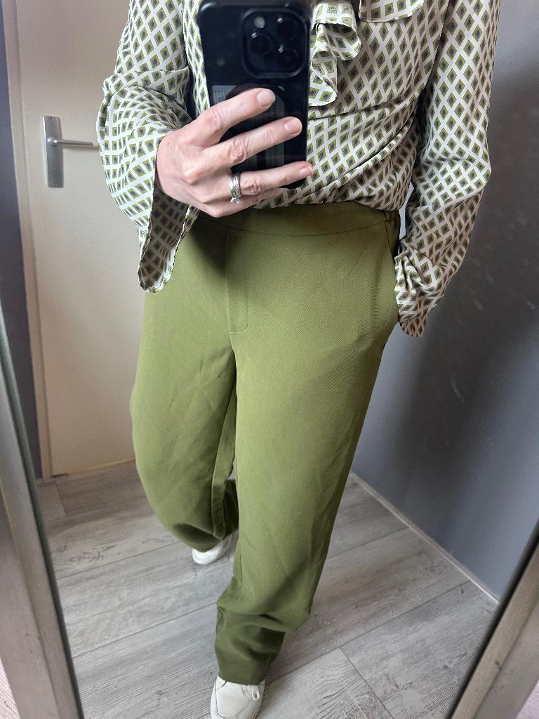 Pantalon MSCH copenhagen, Kleding | Dames, Msch Copenhagen, Ophalen of Verzenden, Zo goed als nieuw, Lang