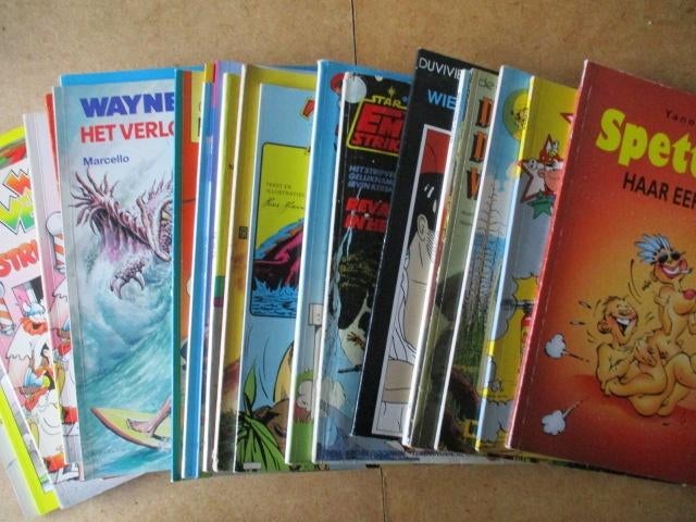 adv8447 diverse stripboeken 6, Eén stripboek, Ophalen, Gelezen