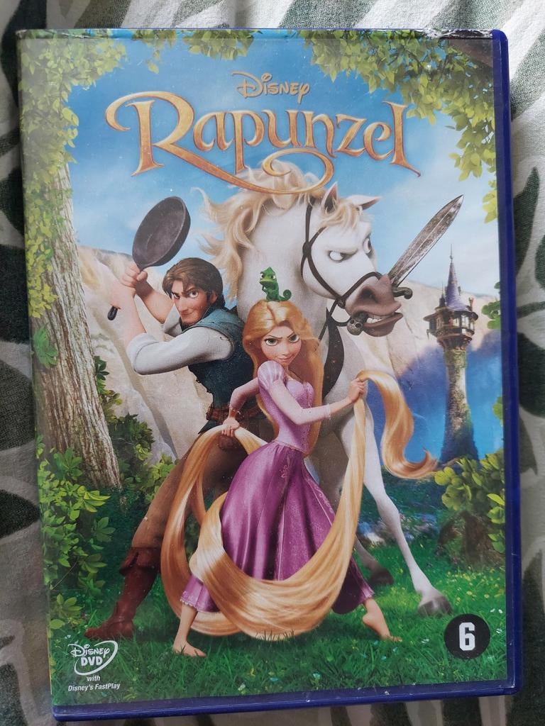 Disney Rapunzel DVD - Een Betoverend Avontuur, Avontuur, Gebruikt, Ophalen of Verzenden, Vanaf 6 jaar