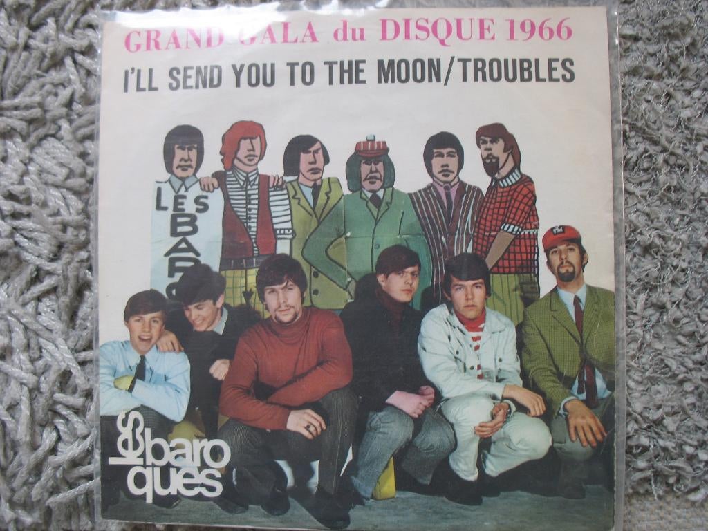 Les Baroques (nederbeat) - I'll send you to the moon, Gebruikt, 7 inch, Single, Ophalen of Verzenden