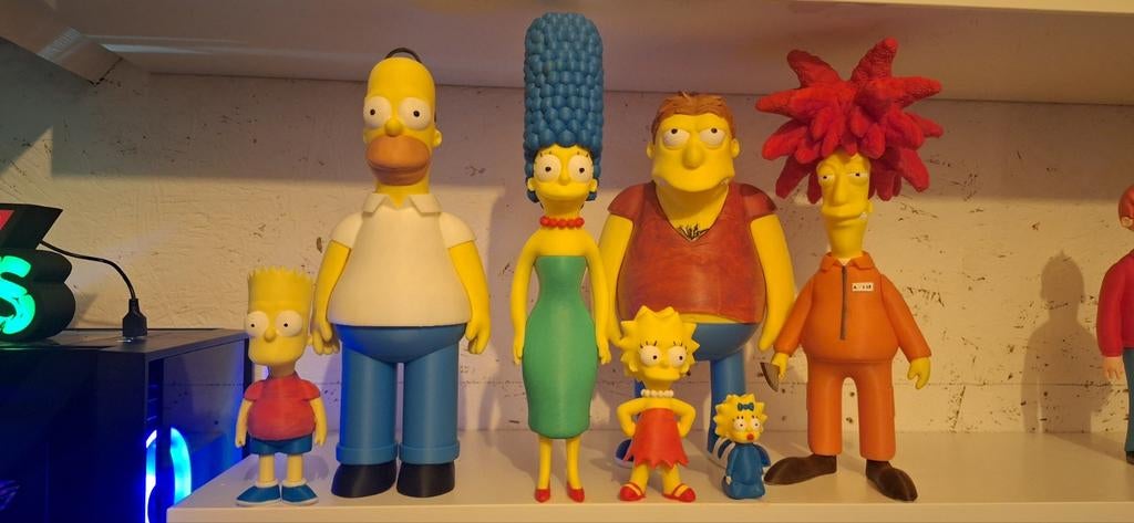 The Simpsons 3D Print figuren, Ophalen of Verzenden