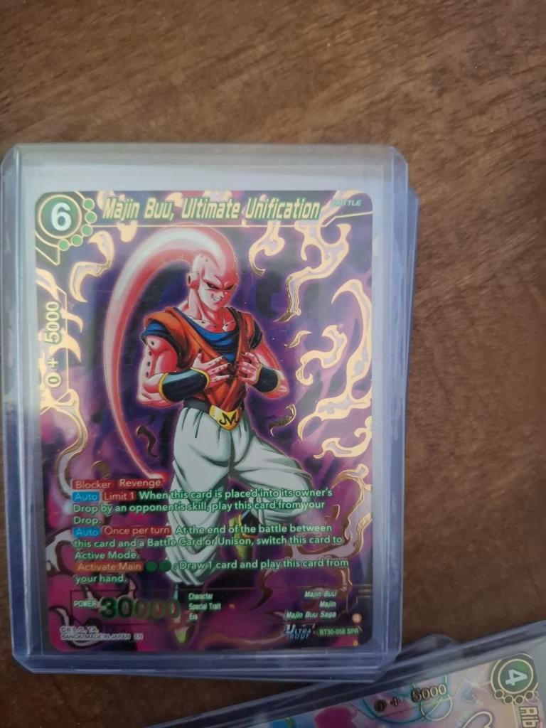 DBS BT30-058 SPR Majin Buu, Ultimate Unification Dragon Ball, Ophalen of Verzenden, Zo goed als nieuw
