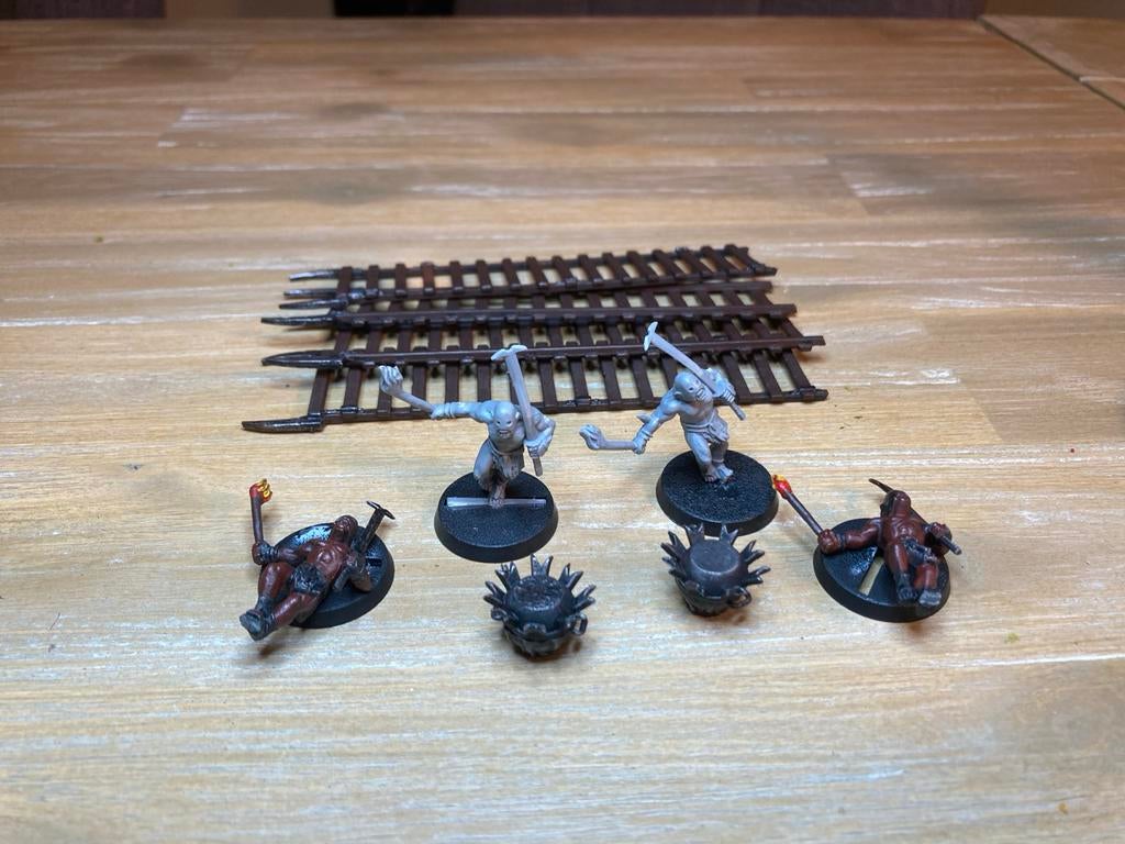 Demolition team (gedeeltelijk) - MESBG, Gebruikt, Figuurtje(s), Geverfd, Lord of the Rings