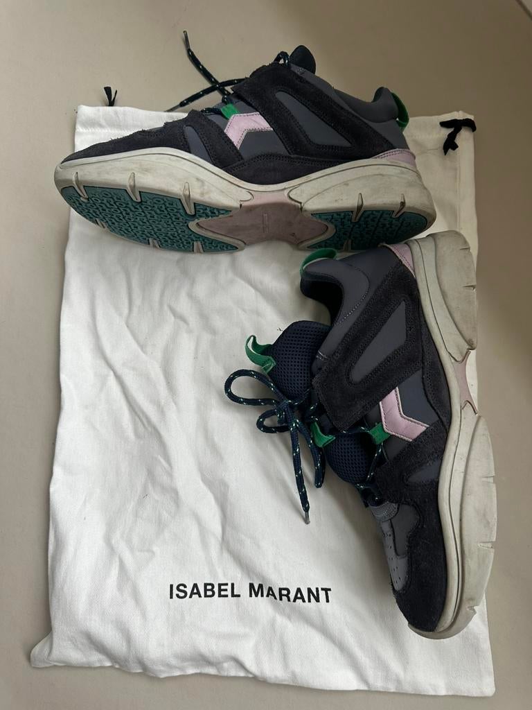 Isabel Marant sneaker, Ophalen of Verzenden, Zo goed als nieuw, Blauw, Sneakers of Gympen
