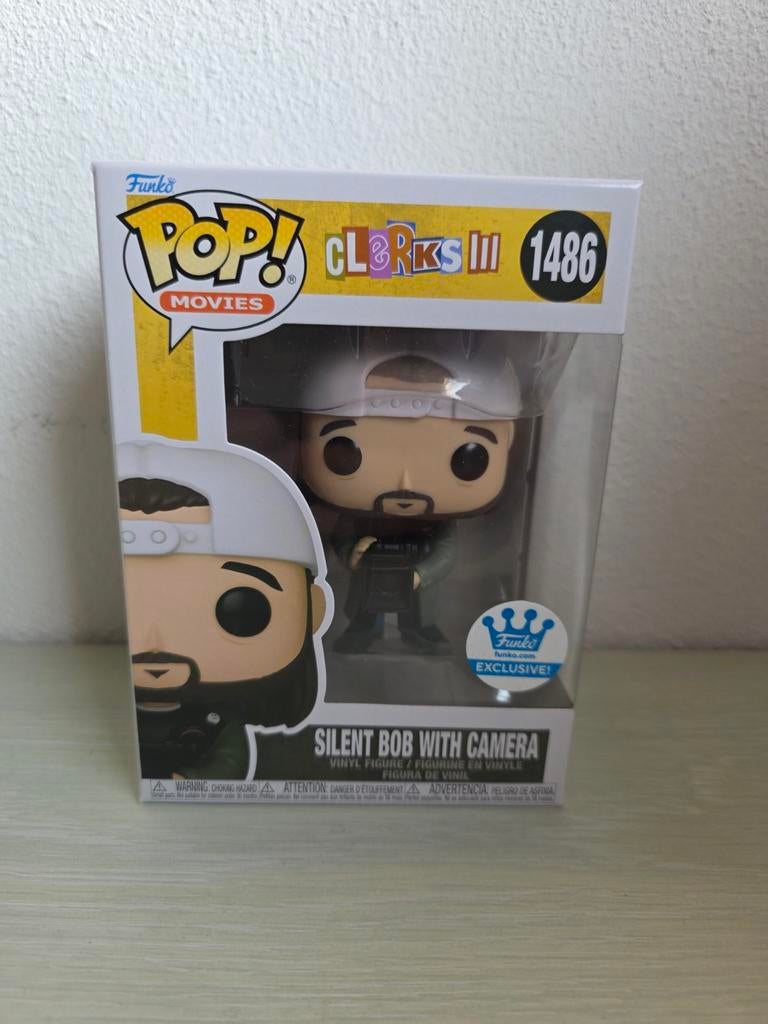 Silent Bob with Camera - Funko Exclusive Clerks III - 1486, 21 Holborn Viaduct, London, EC1A 2DY, SupportEMEA@Funko.com, Funko