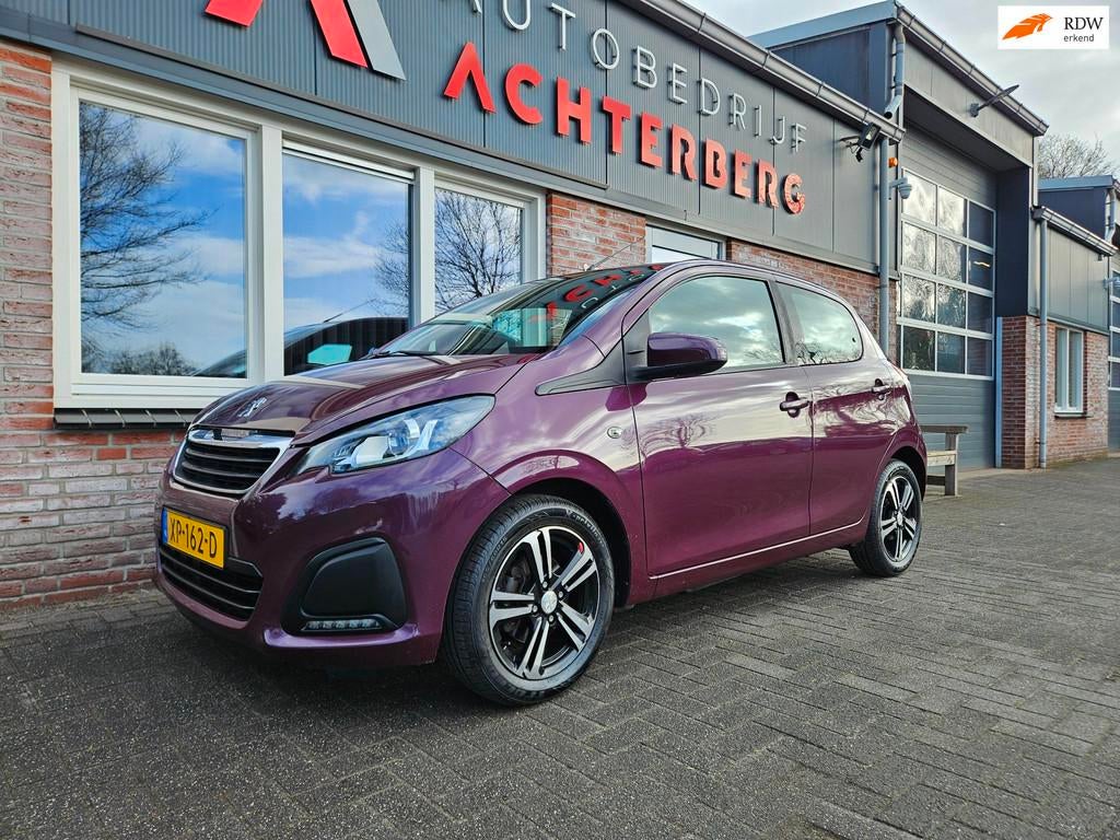 Peugeot 108 1.0 e-VTi Envy Airco! 5-Deurs! Camera! Leuke/Net, Voorwielaandrijving, Gebruikt, Euro 6, 4 stoelen
