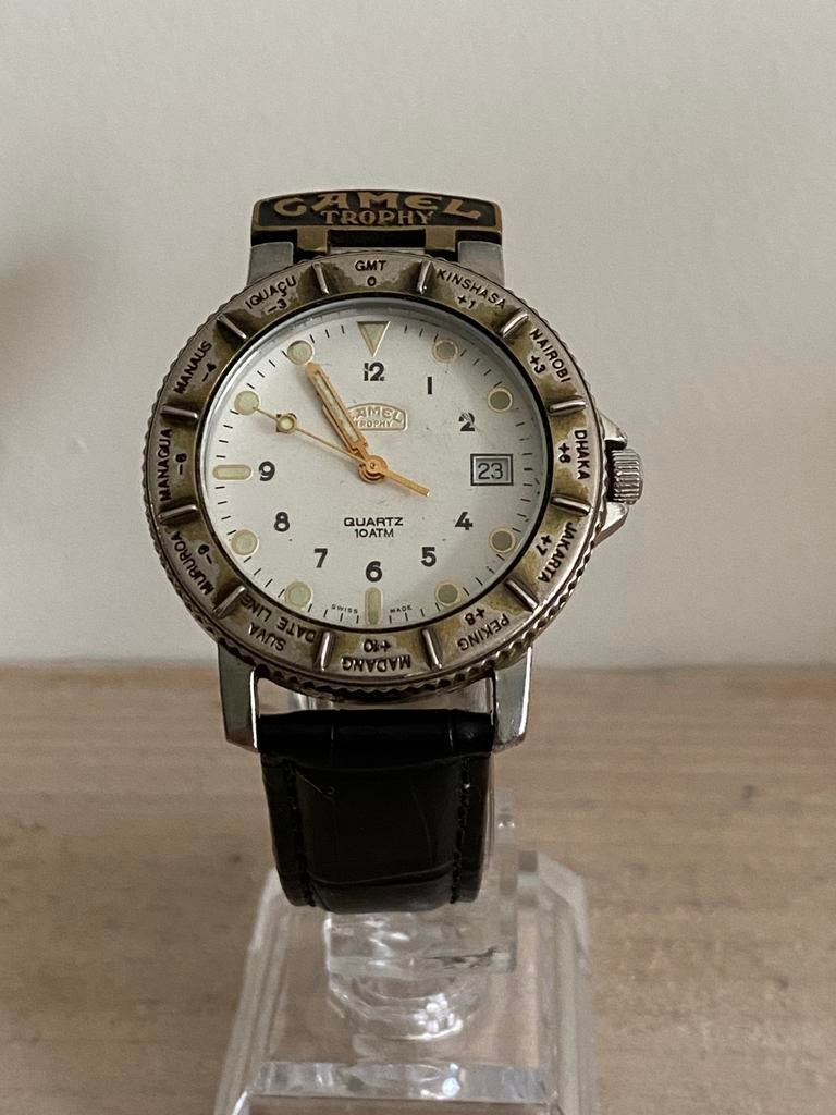 Camel Tropy horloge, Overige merken, Staal, Polshorloge, Ophalen of Verzenden