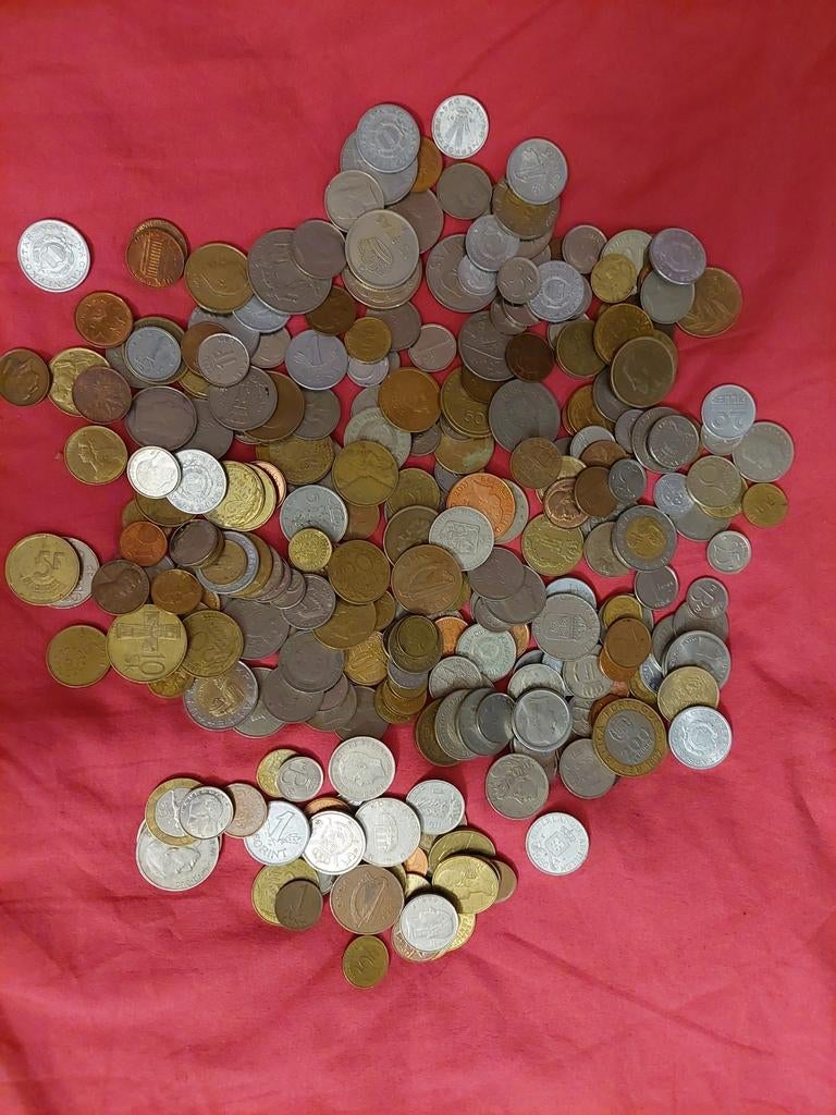 Munten verschillende landen, Postzegels en Munten, Munten en Bankbiljetten | Verzamelingen, Ophalen of Verzenden, Buitenland, Munten