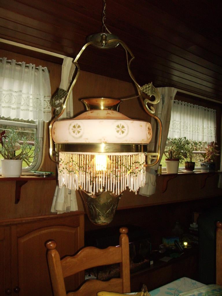 Petroleumlamp, Antiek en Kunst, Antiek | Lampen, Ophalen