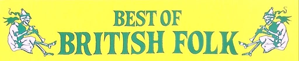 Poster Melkweg - Best Of British Folk, Gebruikt, Verzenden, A1 t/m A3, Overige vormen