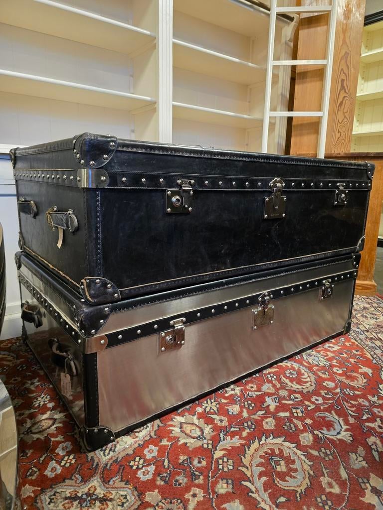 2x Timothy Oulton stonyhurst salontafel | trunk | hutkoffer, Huis en Inrichting, Timothy oulton, Gebruikt, 50 tot 100 cm, Overige materialen