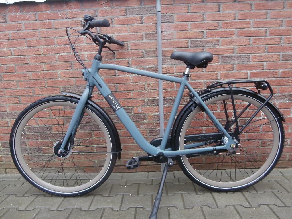 ALS NIEUWE Gazelle Esprit heren 54 cm. petrol, Fietsen en Brommers, Fietsen | Heren | Herenfietsen, Ophalen, Versnellingen, Zo goed als nieuw
