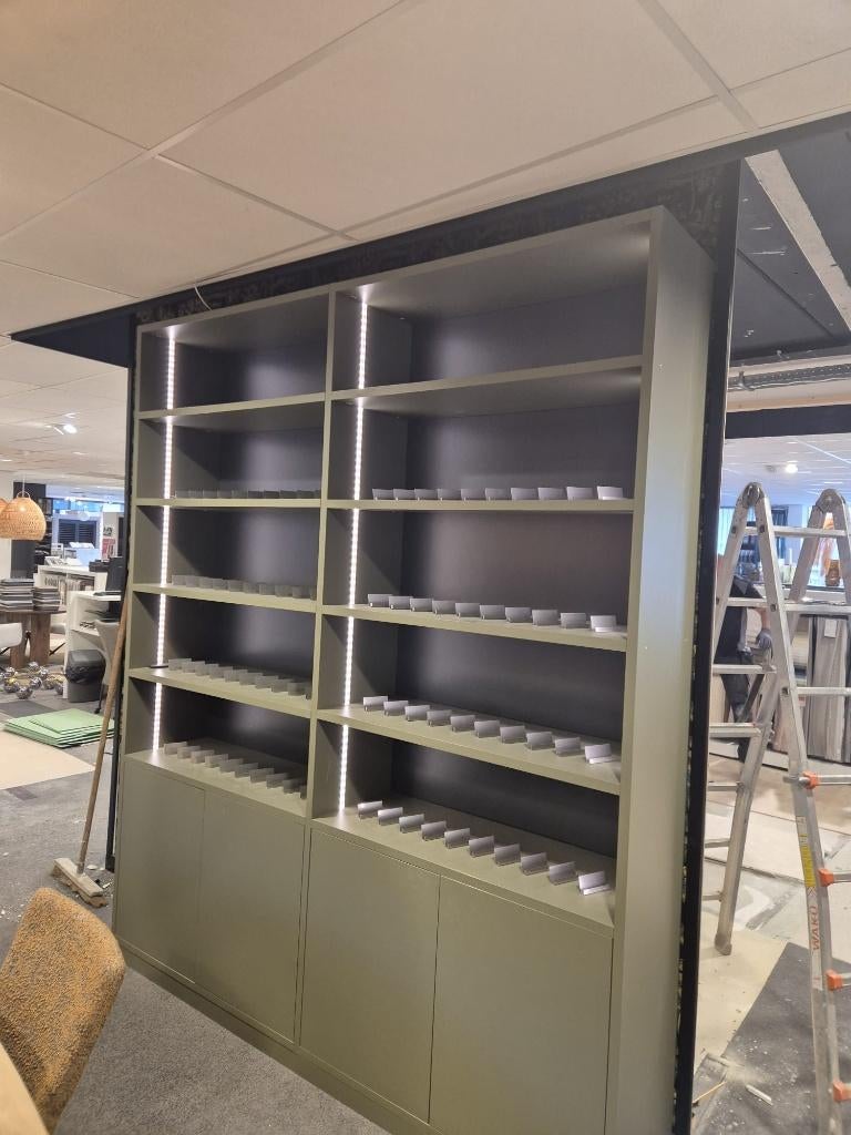 Open kast, Huis en Inrichting, Kasten | Boekenkasten, Ophalen, 200 cm of meer, 200 cm of meer, 25 tot 50 cm