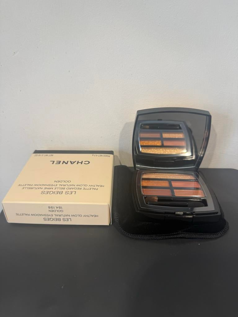 Chanel oogschaduwpalet Golden, Ogen, Nieuw, Ophalen of Verzenden, Make-up
