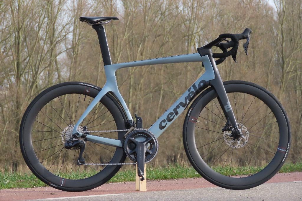 Cervélo S5 2020 maat 58–12s Di2 (2023) –Powermeter (2024 ), Carbon, Zo goed als nieuw, 57 tot 61 cm, Meer dan 20 versnellingen