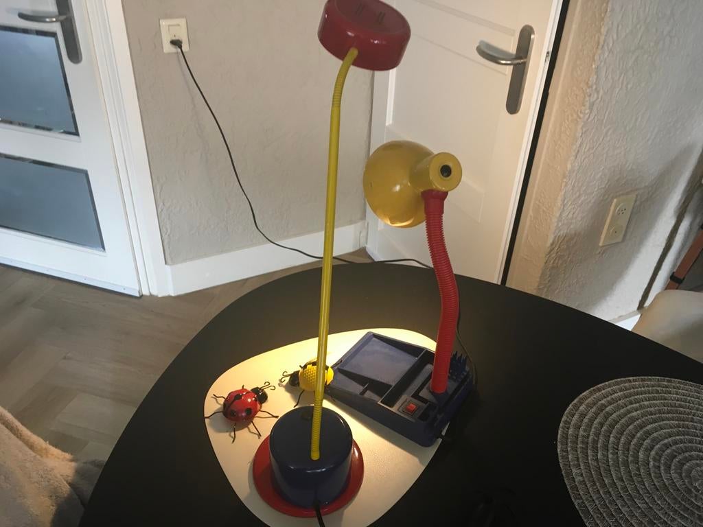 Zeldzame Memphis stijl tri-Colorado lampjes uit 1979 (2 stuk, Ophalen of Verzenden