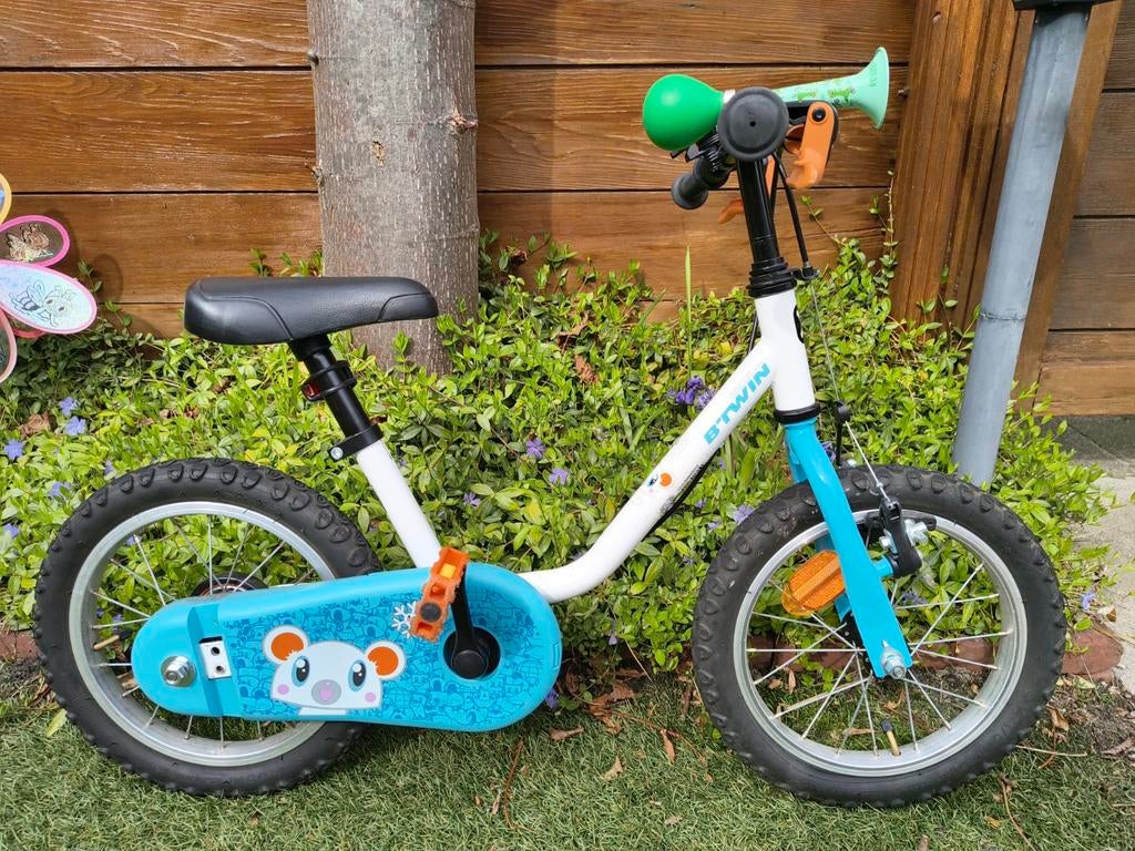 Btwin Decathlon kinderfiets 14 inch, Fietsen en Brommers, Fietsen | Kinderfietsjes, Ophalen, Gebruikt, Minder dan 16 inch, Btwin