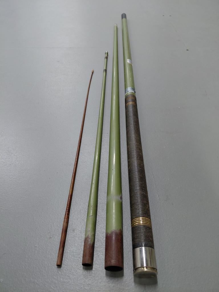 Stern vaste inschuifhengel 3.70m 4-del. Zie beschrijving, Watersport en Boten, Hengelsport | Witvissen, Ophalen of Verzenden, Gebruikt