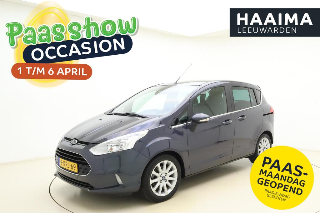 Ford B-Max 1.0 EcoBoost Titanium Voorruit Verwarming l Camer, Auto's, Ford, Voorwielaandrijving, Euro 5, Gebruikt, Origineel Nederlands
