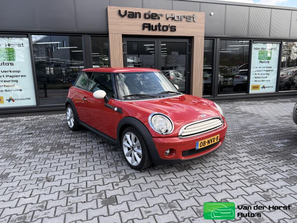 MINI Mini 1.6 One MINIMAL. Bns (bj 2010), Euro 5, 4 cilinders, 4 stoelen, Origineel Nederlands