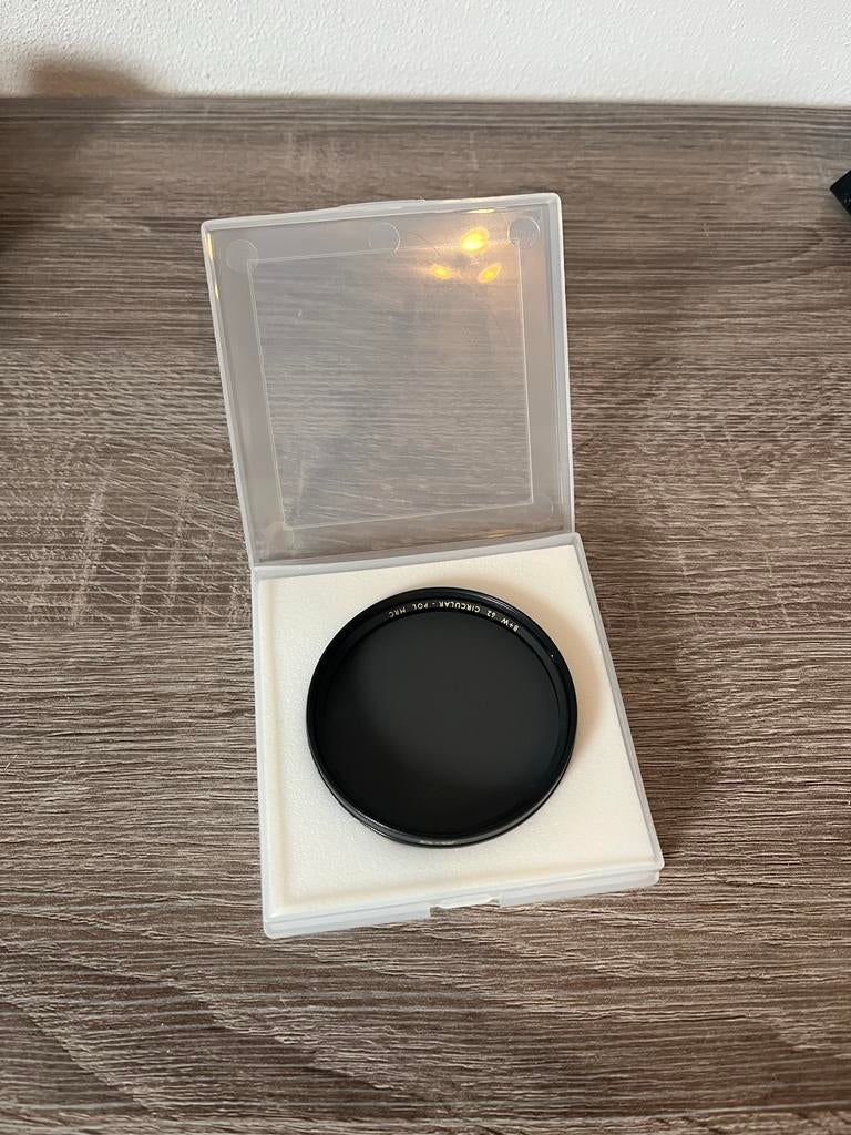 B+W 62mm Circulair Polarisatiefilter MRC - Nieuwstaat, Audio, Tv en Foto, Fotografie | Filters, Ophalen, Polarisatiefilter, B&W