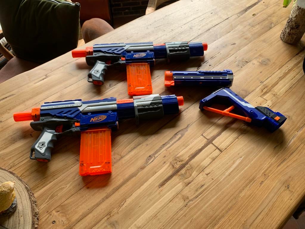 Nerf N strike Elite Alpha Trooper CS 12, Ophalen, Gebruikt