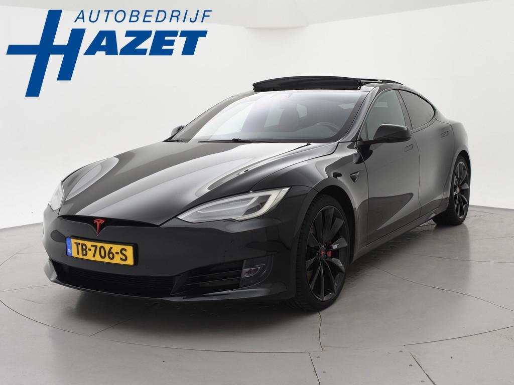 Tesla Model S 100D PERFORMANCE P100D 612 PK + 21 INCH | AUTO, Auto's, Tesla, Automaat, 100 kWh, 110 €/maand, Model S