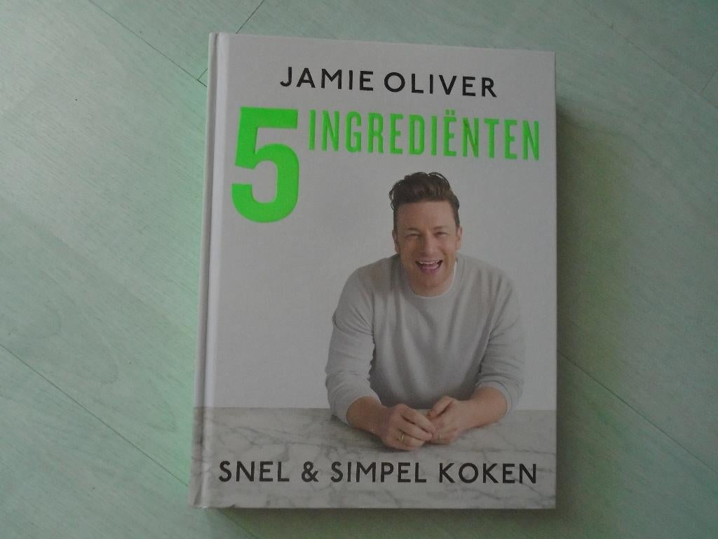 5 ingrediënten, jamie oliver, Boeken, Kookboeken, Ophalen of Verzenden, Zo goed als nieuw, Jamie Oliver, Overige gebieden