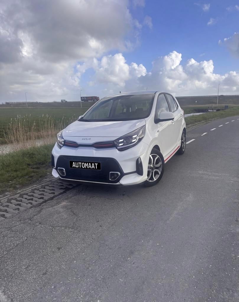 Kia Picanto GT-Line Automaat 2022 4jaar garantie 31.000km, Auto's, Kia, Automaat, Euro 6, 82 pk, Wit
