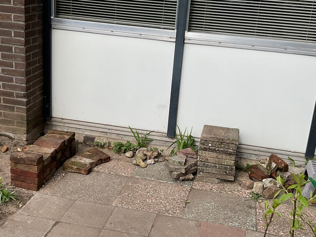 Stenen, keien en tegels om gratis op te halen, Ophalen, Gebruikt, Beton, Overige typen