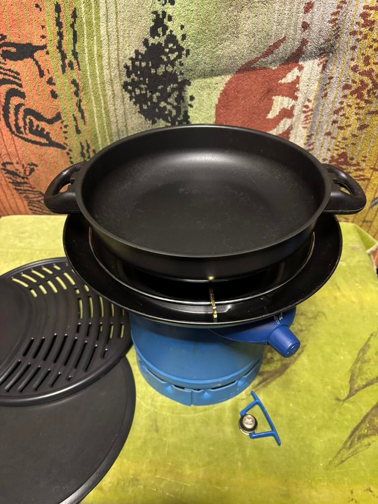 Te koop party Grill, Ophalen of Verzenden, Zo goed als nieuw