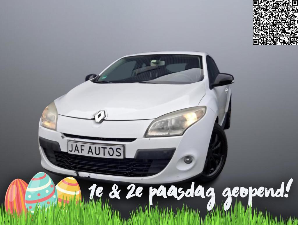 Renault Megane Coupé 1.6 16v Airco Cruise 17inch! Stoer, Voorwielaandrijving, Euro 5, Gebruikt, 4 cilinders