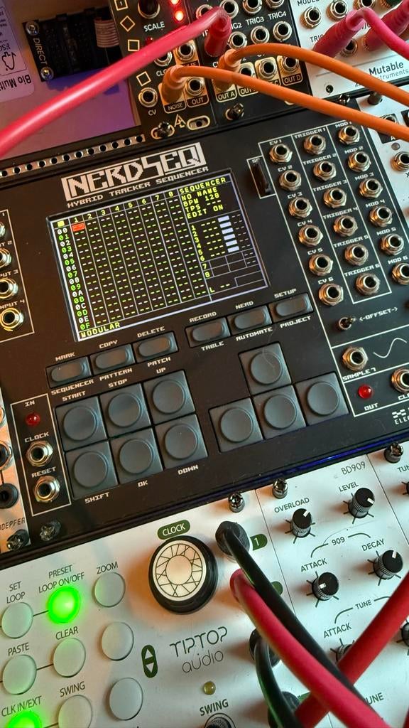 XOR Electronics Nerdseq Hybrid Tracker Sequencer, Ophalen of Verzenden, Zo goed als nieuw, Overige merken
