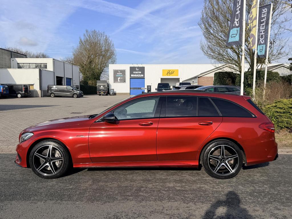 Mercedes-Benz C43 AMG 4MATIC 367PK Burmester•Pano, Auto's, Euro 6, 367 pk, Leder en Stof, 2996 cc