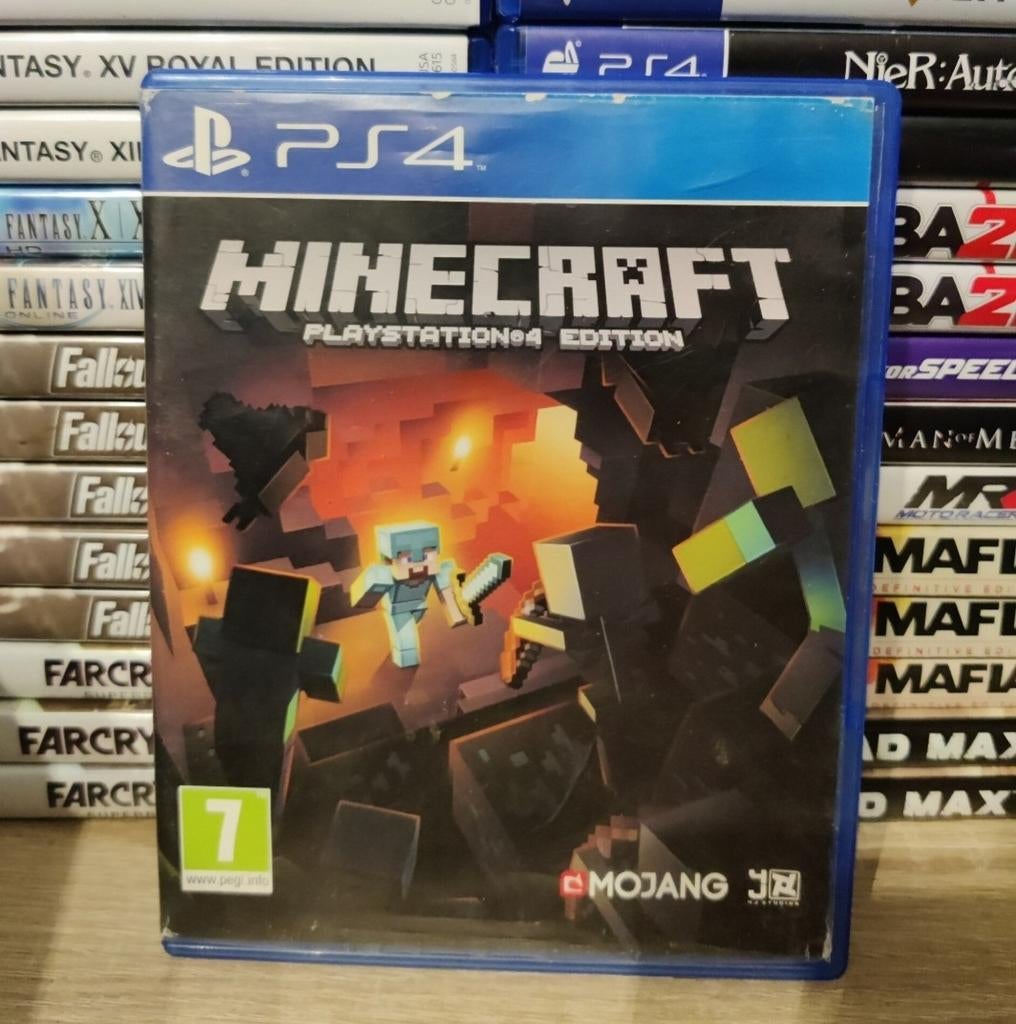 Minecraft playstation 4, J, 1 speler, Ophalen of Verzenden, Zo goed als nieuw