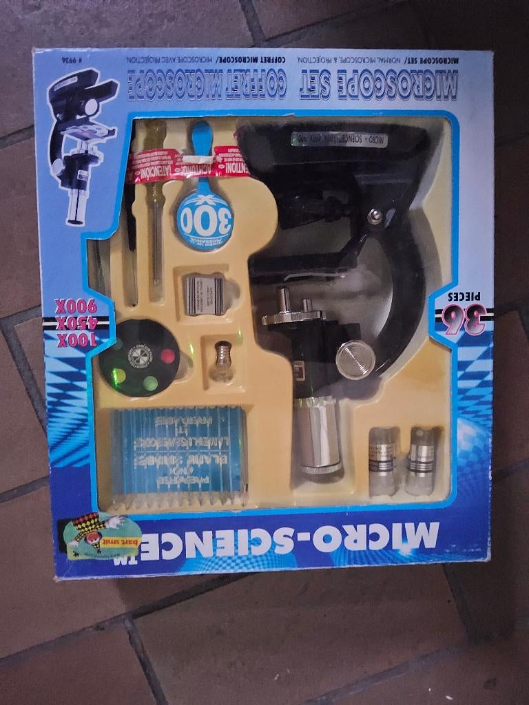 micro sciene microscope set, Ophalen of Verzenden, Nieuw, Minder dan 400x