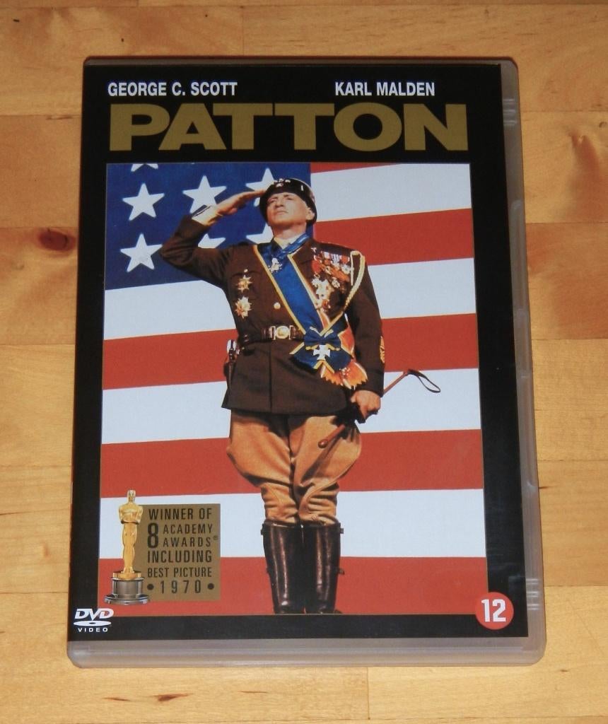 dvd - Patton - WWII, Alle leeftijden, Ophalen, 1940 tot 1960, Zo goed als nieuw