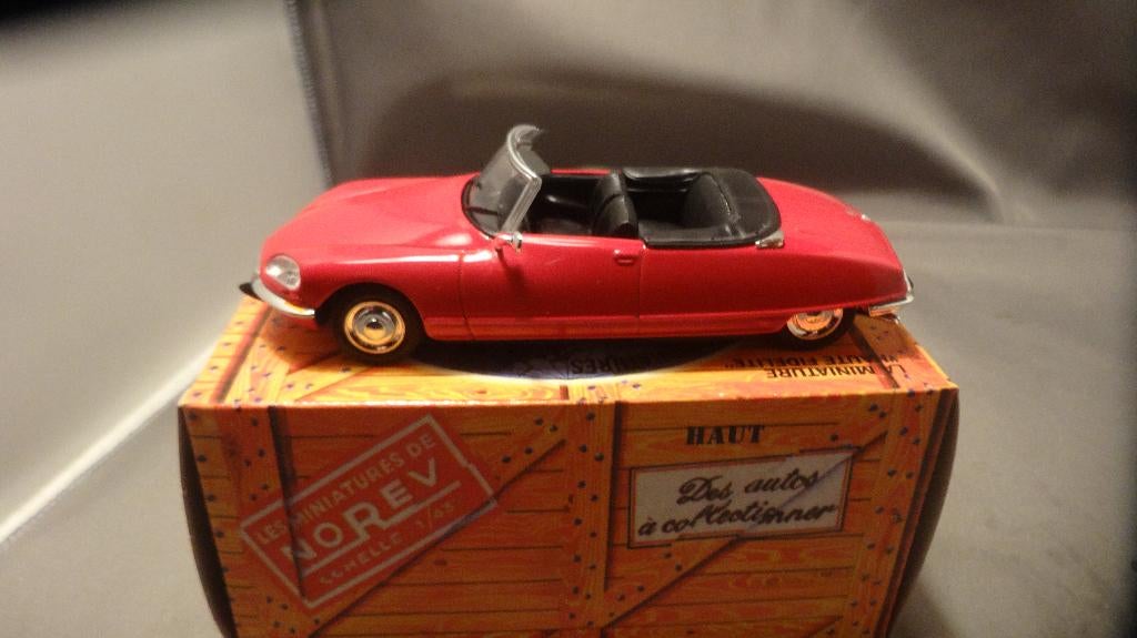 Norev Citroen DS 21 Cabriolet 1972 - 1:43 mooi model, Ophalen of Verzenden, Nieuw, Auto, Norev