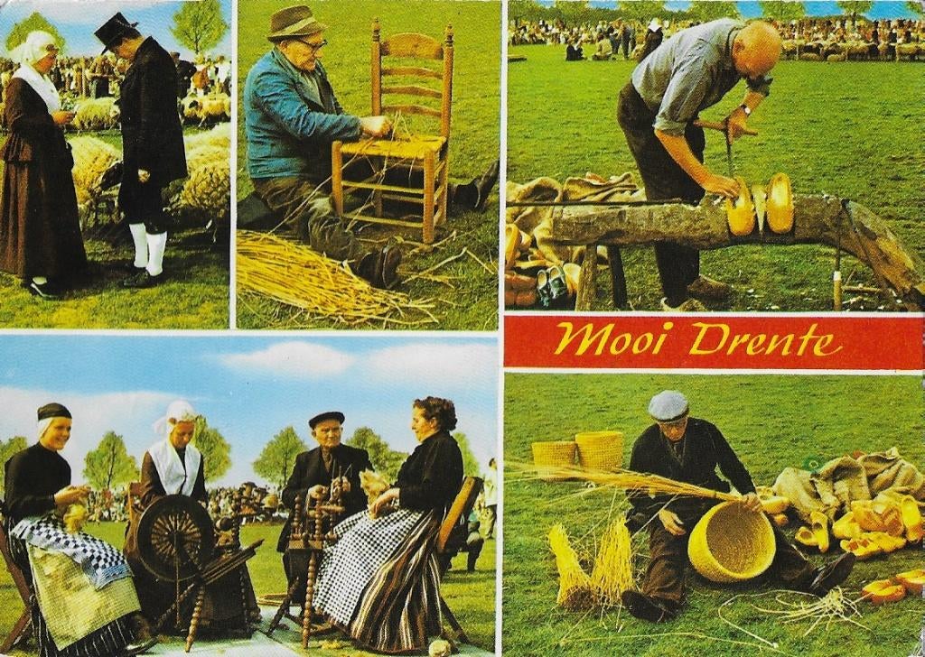 Drenthe gelopen ansichtkaart ( 335 ), Ophalen of Verzenden, 1980 tot heden, Gelopen, Drenthe