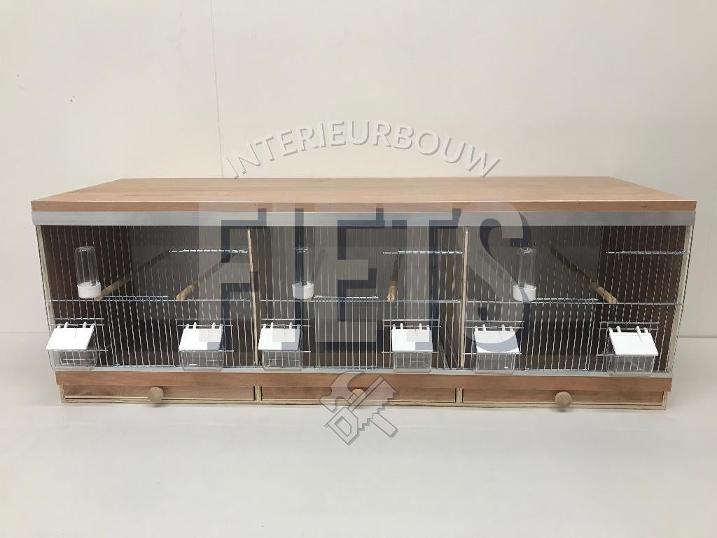 Houten kweekkooien | Broedkooien 121,5 x 40 x 40 Trippel, Ophalen of Verzenden, Nieuw, Hout, Broedkooi of Kweekkooi