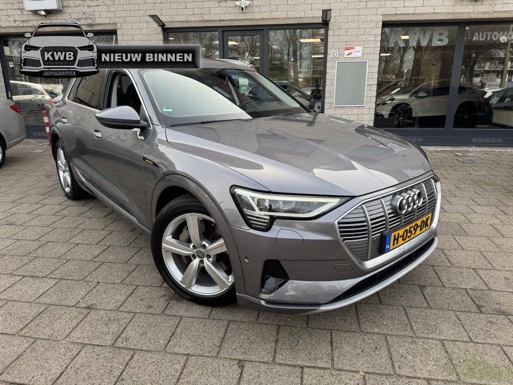 Audi e-tron e-tron 50 q L Ed Panoramadak Leer NAP (bj 2019), Auto's, Audi, Automaat, 0 cilinders, Zilver of Grijs, 750 kg