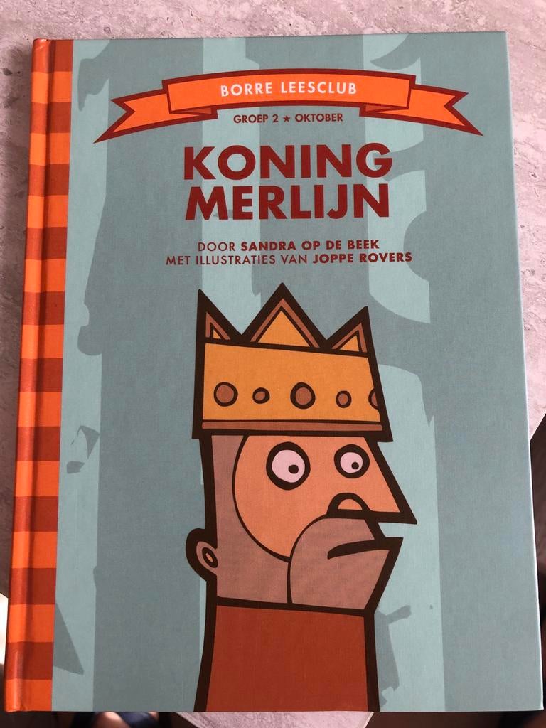 Koning Merlijn - Borre Leesclub Groep 2 NIEUW BOEKJE, Ophalen of Verzenden, Nieuw, Sprookjes