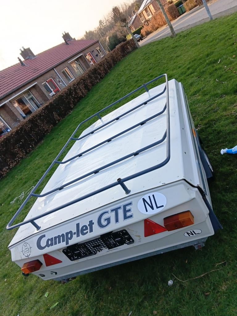 Camp-let 123 systeem - Zeer nette vouwwagen, Ophalen of Verzenden